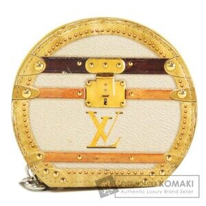 Louis Vuitton Microboite Chapeau Coin Wallet Case Canvas